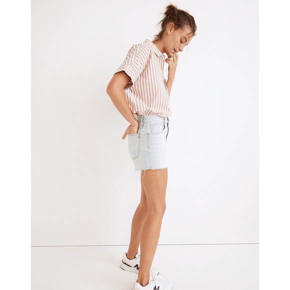 Madewell Relaxed Denim Shorts in Essen Wash Women’s 27 - Picture 2 of 14